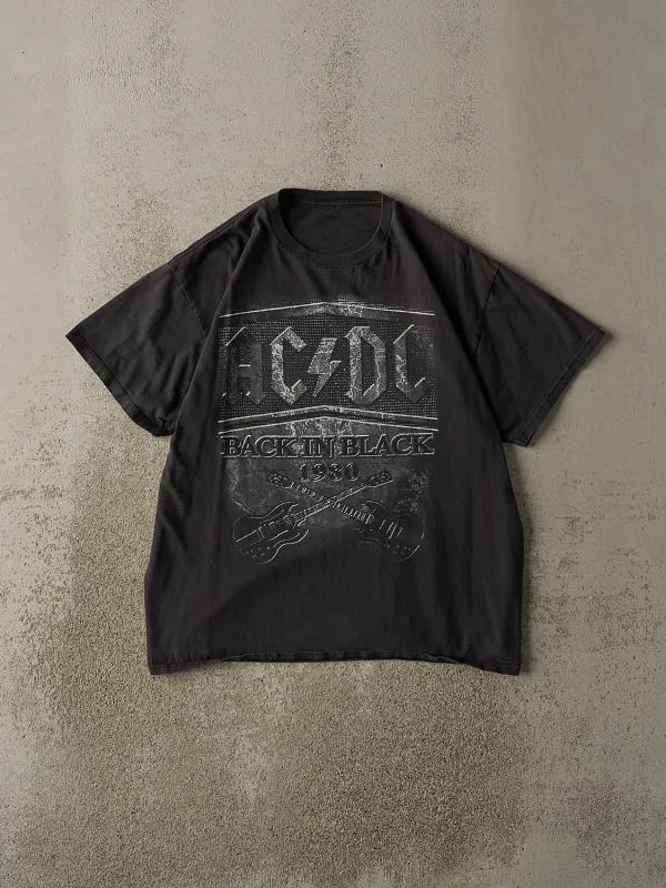 Vintage Y2K Faded Black ACDC  Back In Black Tee (M/L) sold by Rebalance Vintage