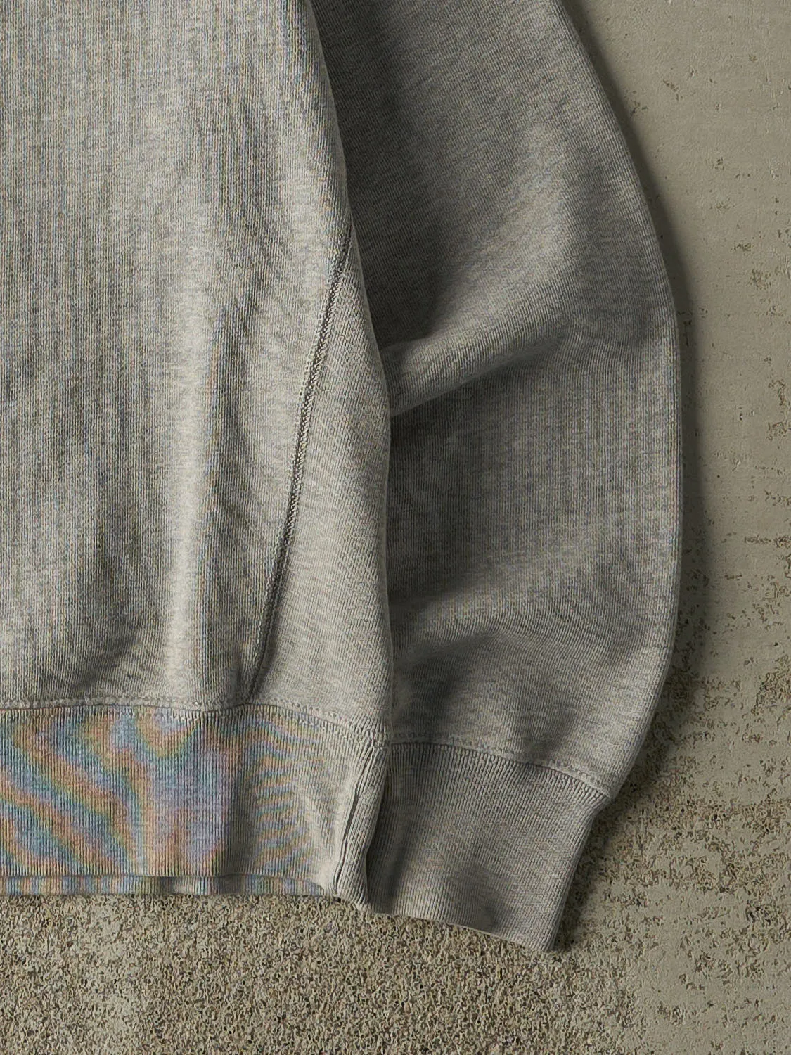 Vintage 90s Grey Polo by Ralph Lauren Embroidered Crewneck (XS/S) sold by Rebalance Vintage product image thumbnail 4