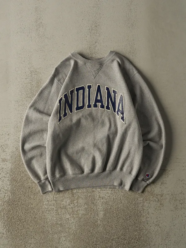 Vintage 90s Grey Indiana Champion Crewneck (S/M) sold by Rebalance Vintage