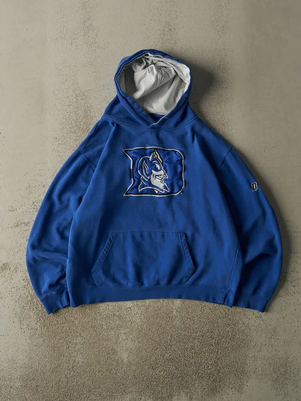 Vintage Y2K Blue Duke University Embroidered Hoodie (S) sold by Rebalance Vintage