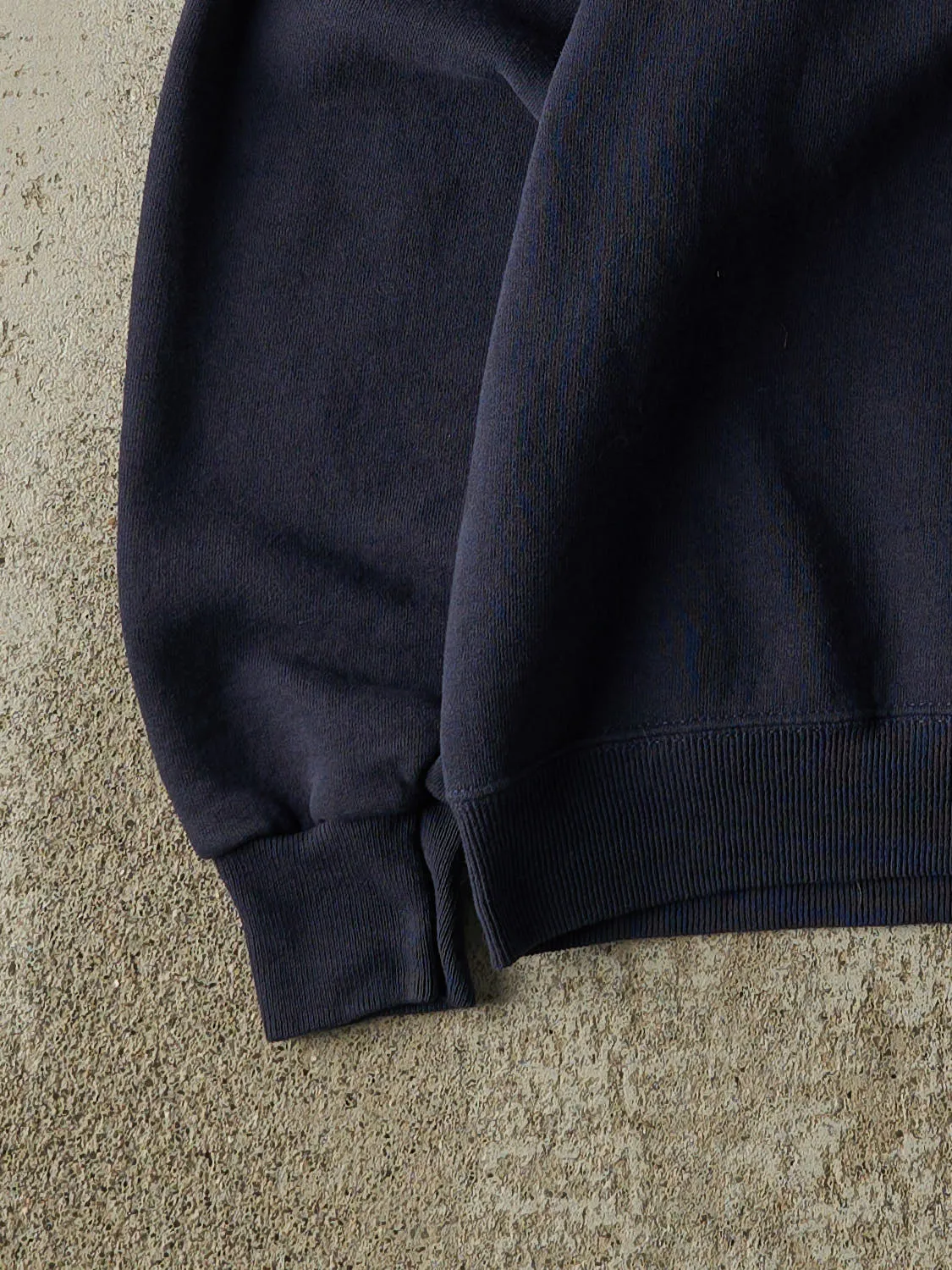 Vintage 90s Navy Blue University of Michigan Wolverines Crewneck (L/XL) sold by Rebalance Vintage product image thumbnail 3