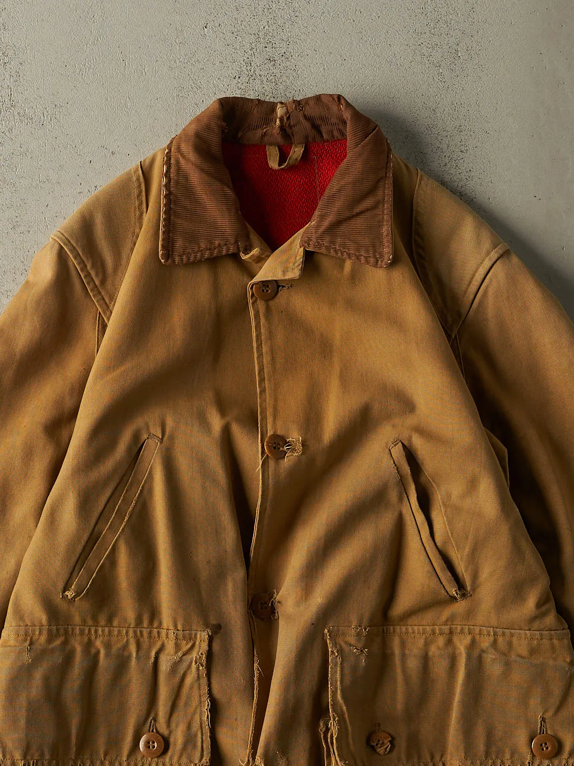 Vintage 70s Beige Chore Jacket (L/XL) sold by Rebalance Vintage product image thumbnail 3