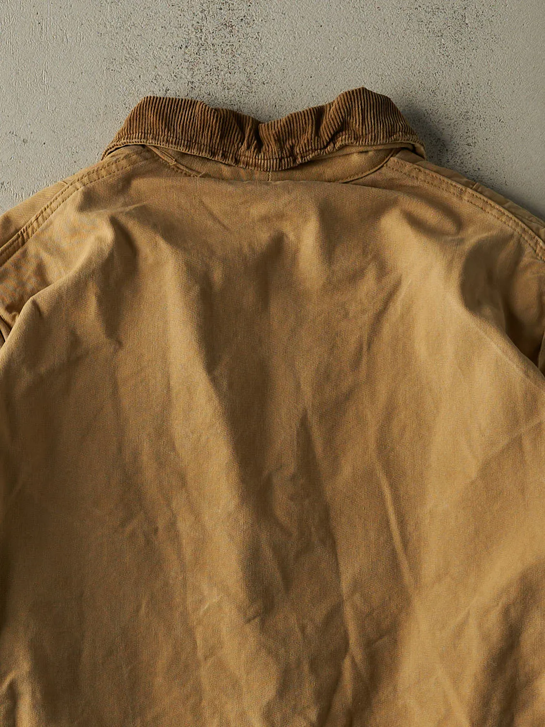 Vintage 80s Beige Chore Jacket (L) sold by Rebalance Vintage product image thumbnail 4