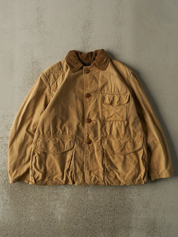 Vintage 80s Beige Chore Jacket (L) sold by Rebalance Vintage