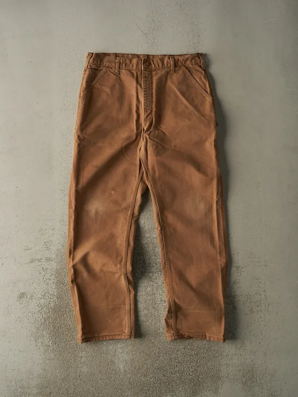 Vintage Y2K Camel Carhartt Fire Resistant Carpenter Pants (36x33) sold by Rebalance Vintage