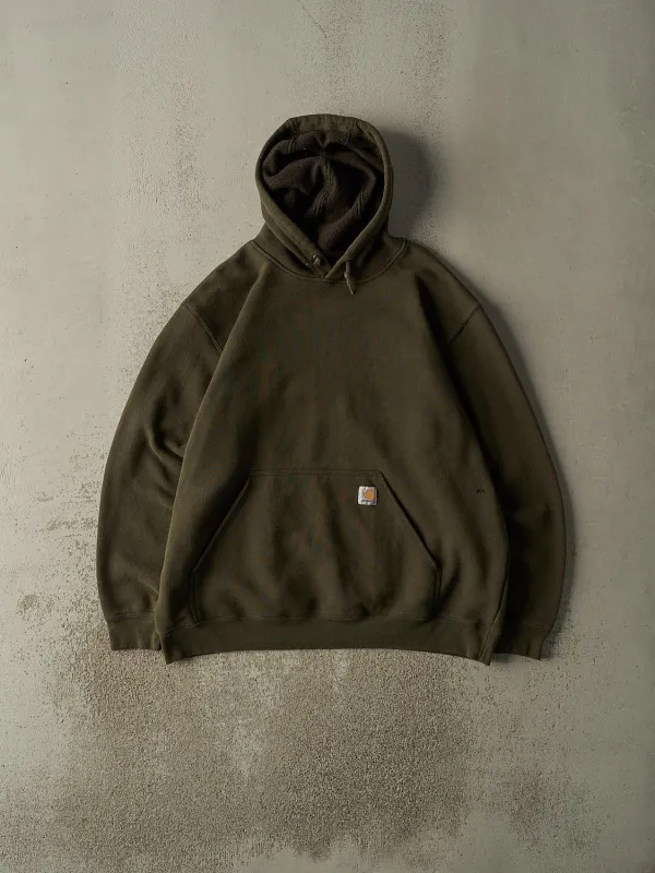 Vintage Y2K Green Carhartt Hoodie (XL) sold by Rebalance Vintage