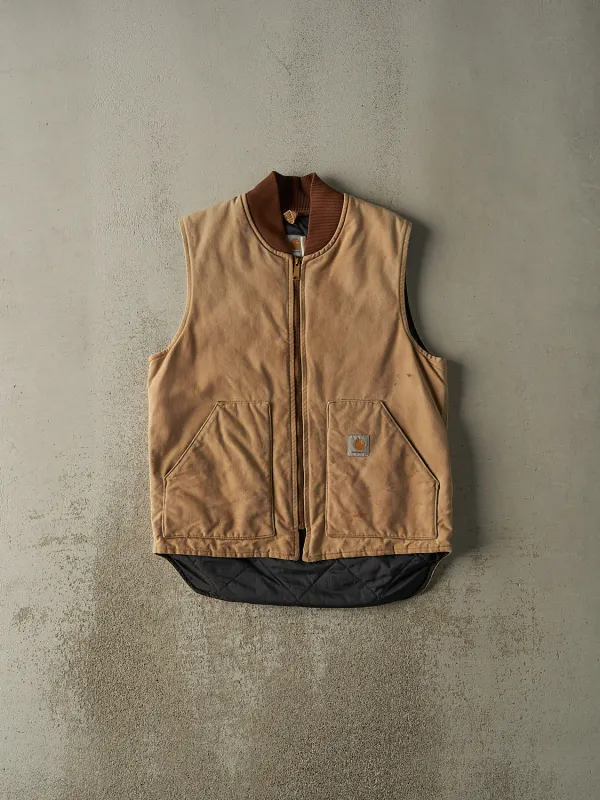 Vintage 90s Beige Carhartt Work Vest (M/L) sold by Rebalance Vintage