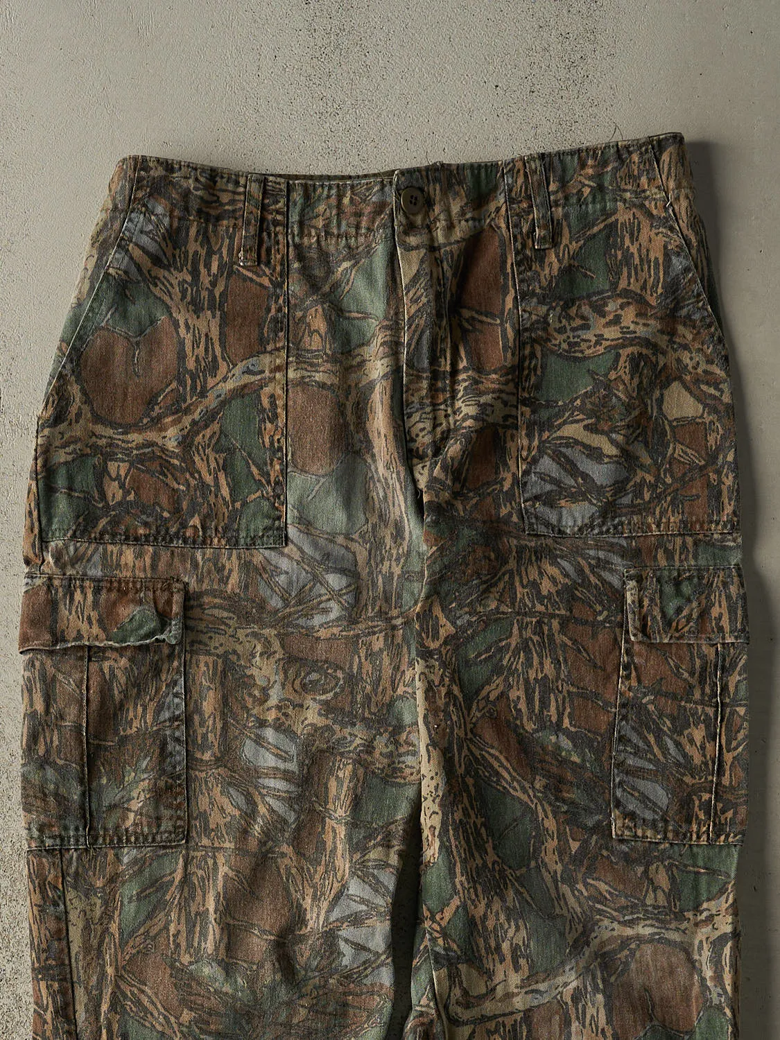 Vintage 90s Camo Cargo Pants (34x31) sold by Rebalance Vintage product image thumbnail 3