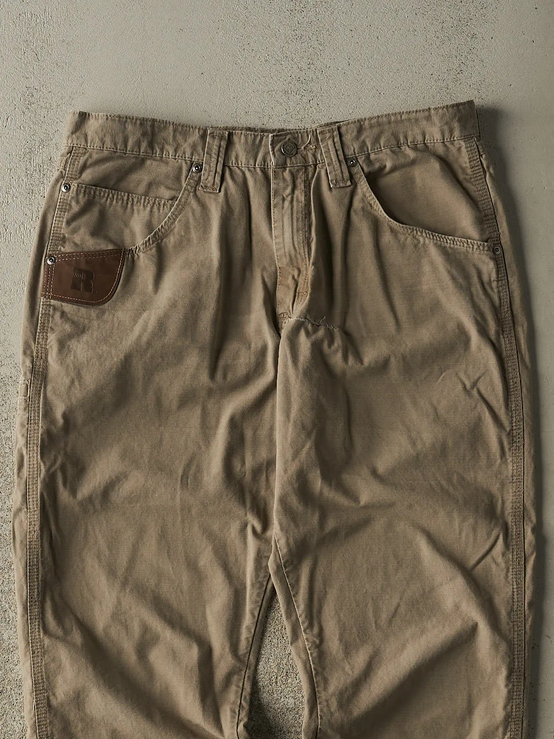 Vintage 90s Beige Wrangler Work Pants (33x29) sold by Rebalance Vintage product image thumbnail 3