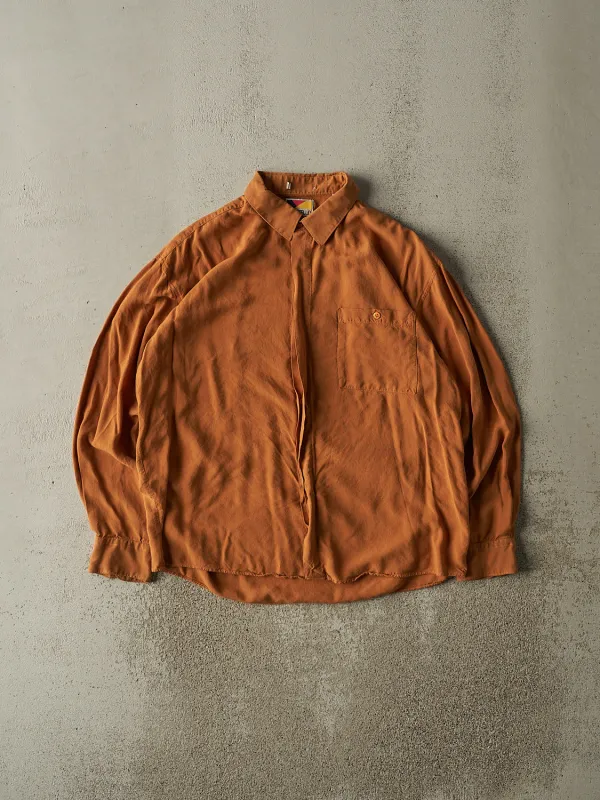 Vintage 80s Camel Button Up Long Sleeve (L/XL) sold by Rebalance Vintage