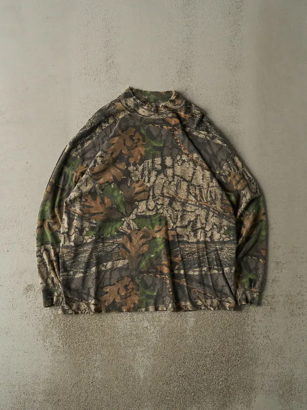 Vintage 90s Camo Big Woods x Trebark Long Sleeve (XL/XXL) sold by Rebalance Vintage