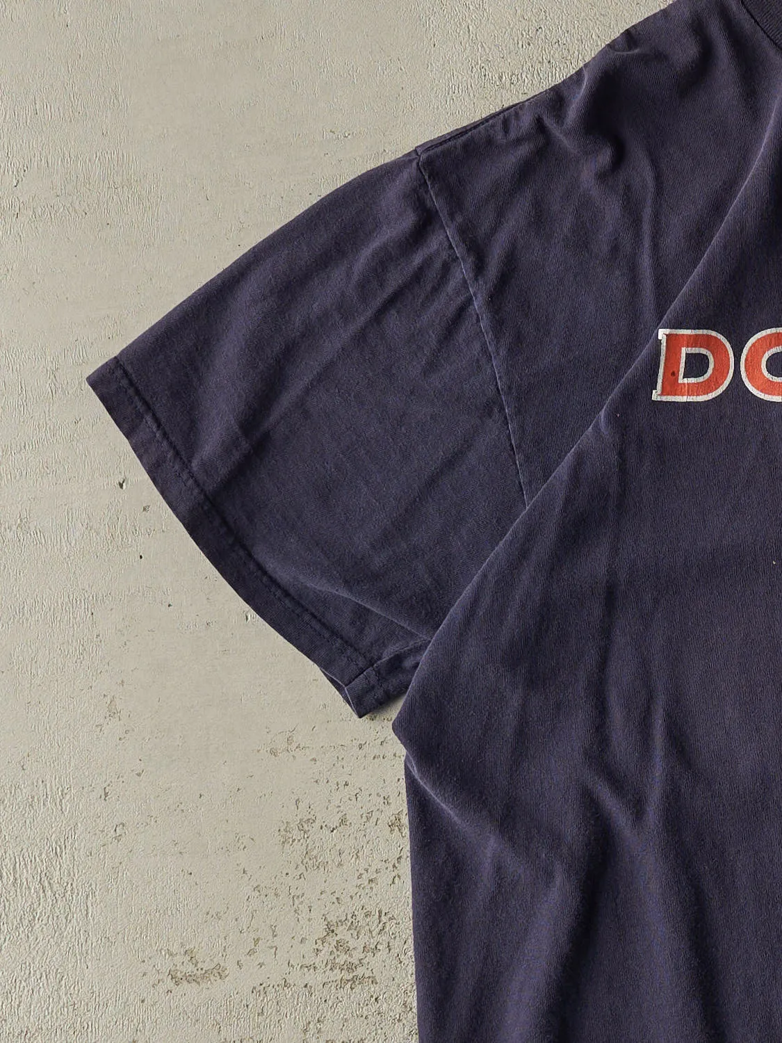 Vintage 90s Sun Faded Navy Miami Dolphins Tee (L/XL) sold by Rebalance Vintage product image thumbnail 3