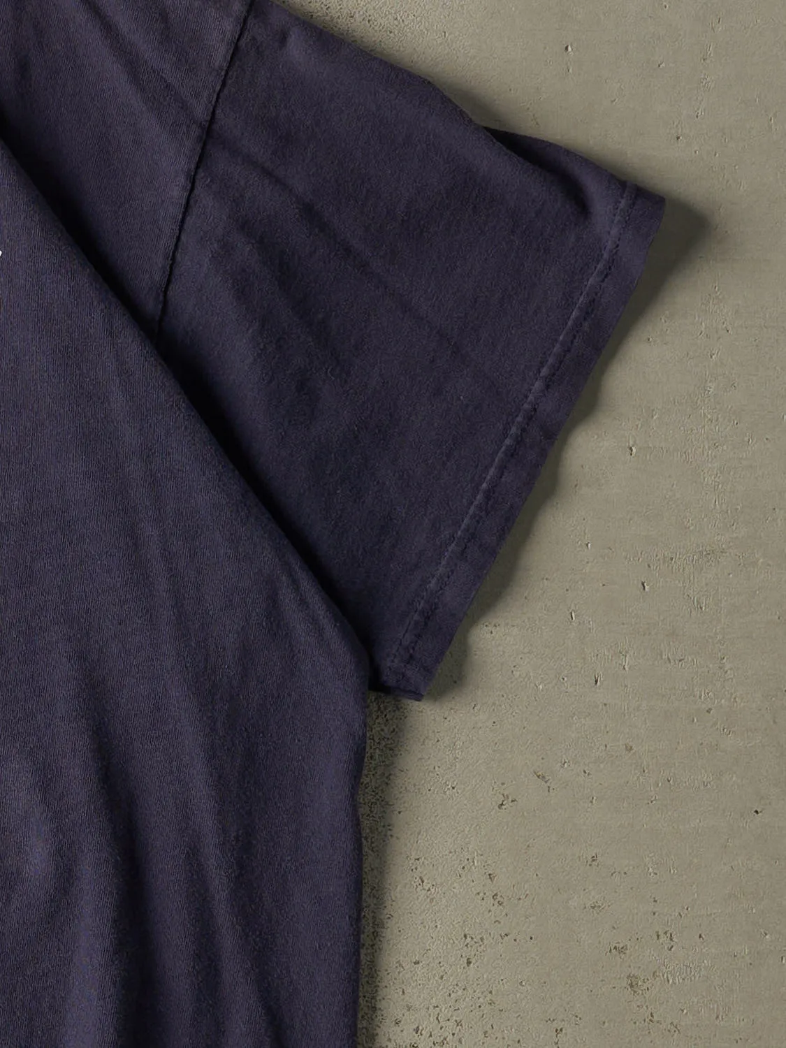 Vintage 90s Sun Faded Navy Miami Dolphins Tee (L/XL) sold by Rebalance Vintage product image thumbnail 4