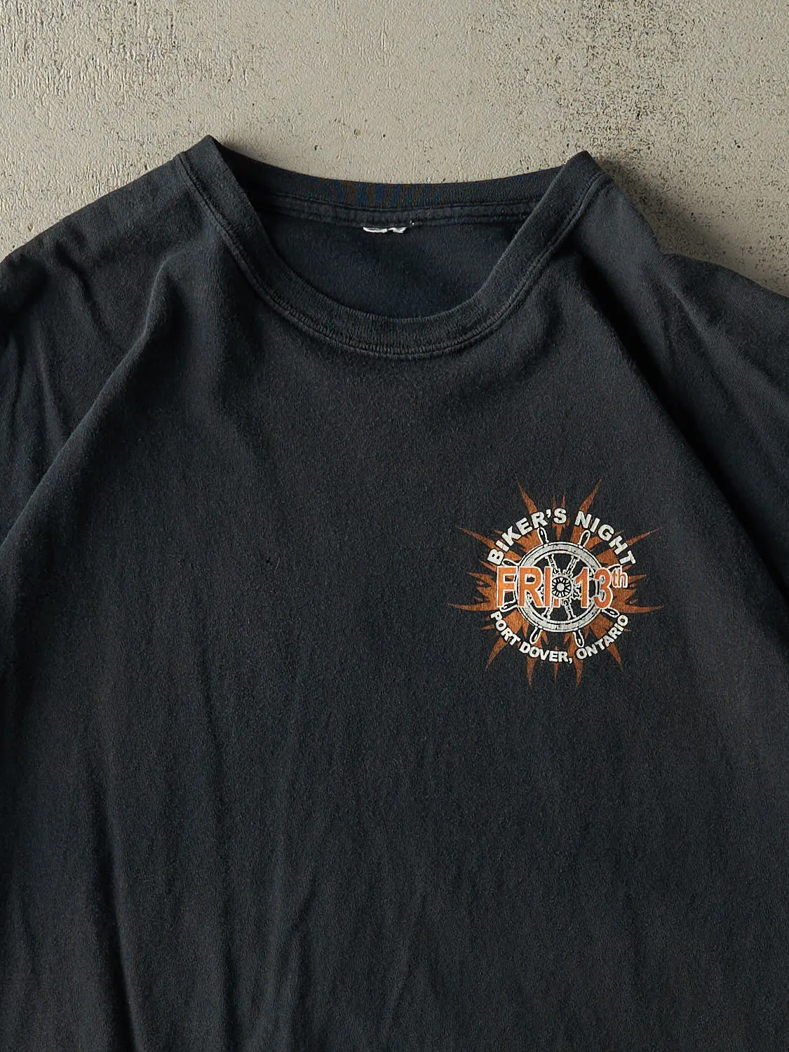 Vintage 10' Black Friday the 13th Bikers Night Tee (XL/XXL) sold by Rebalance Vintage product image thumbnail 3