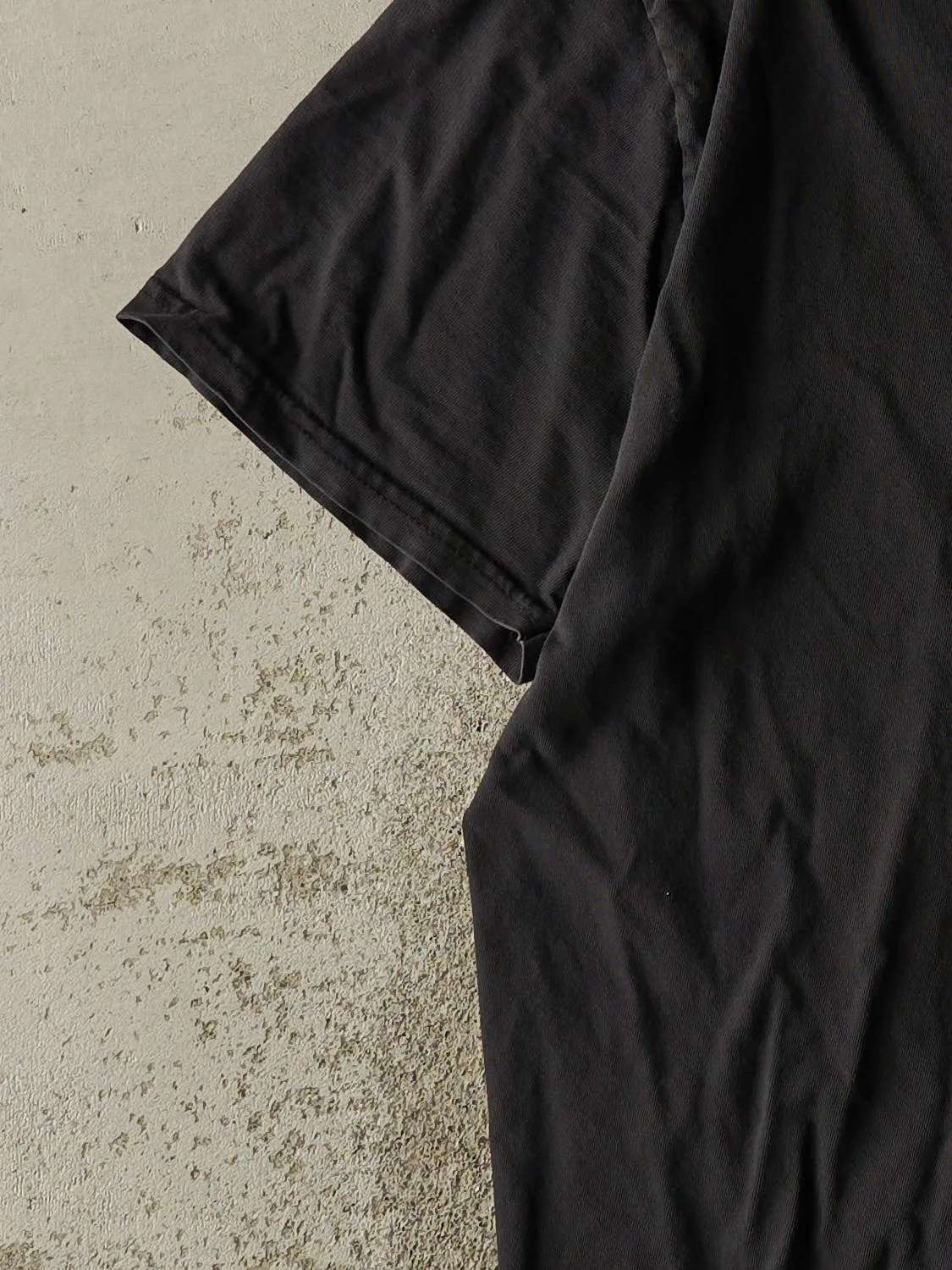 Vintage Y2K Faded Black Nike Embroidered Logo Tee (L/XL) sold by Rebalance Vintage product image thumbnail 3