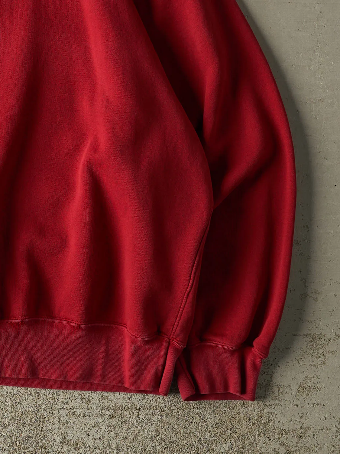 Vintage 90s Red Polo Embroidered Logo Crewneck (XXL) sold by Rebalance Vintage product image thumbnail 4