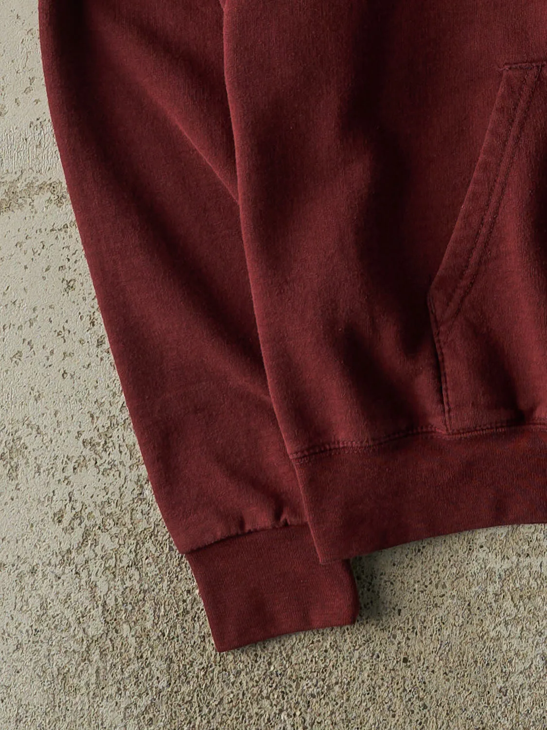 Vintage Y2K Burgundy Harvard University Champion Hoodie (S) sold by Rebalance Vintage product image thumbnail 3