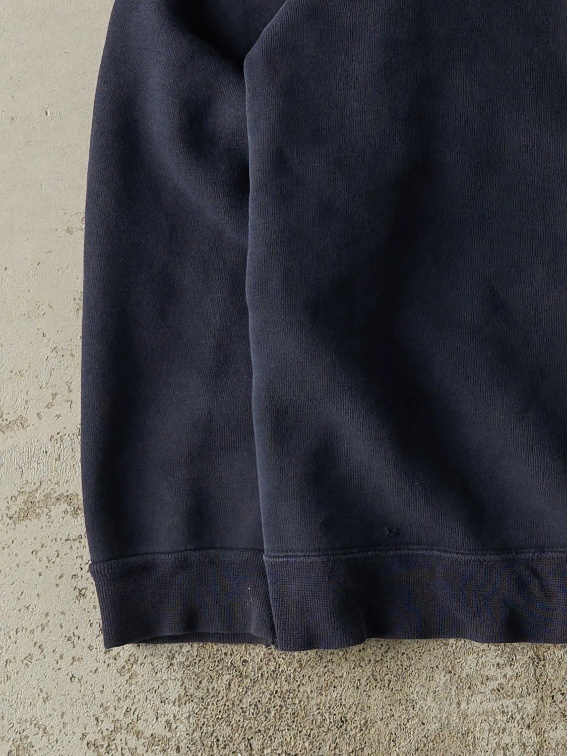 Vintage 90s Navy Blue University Of Michigan Embroidered Crewneck (M/L) sold by Rebalance Vintage product image thumbnail 3