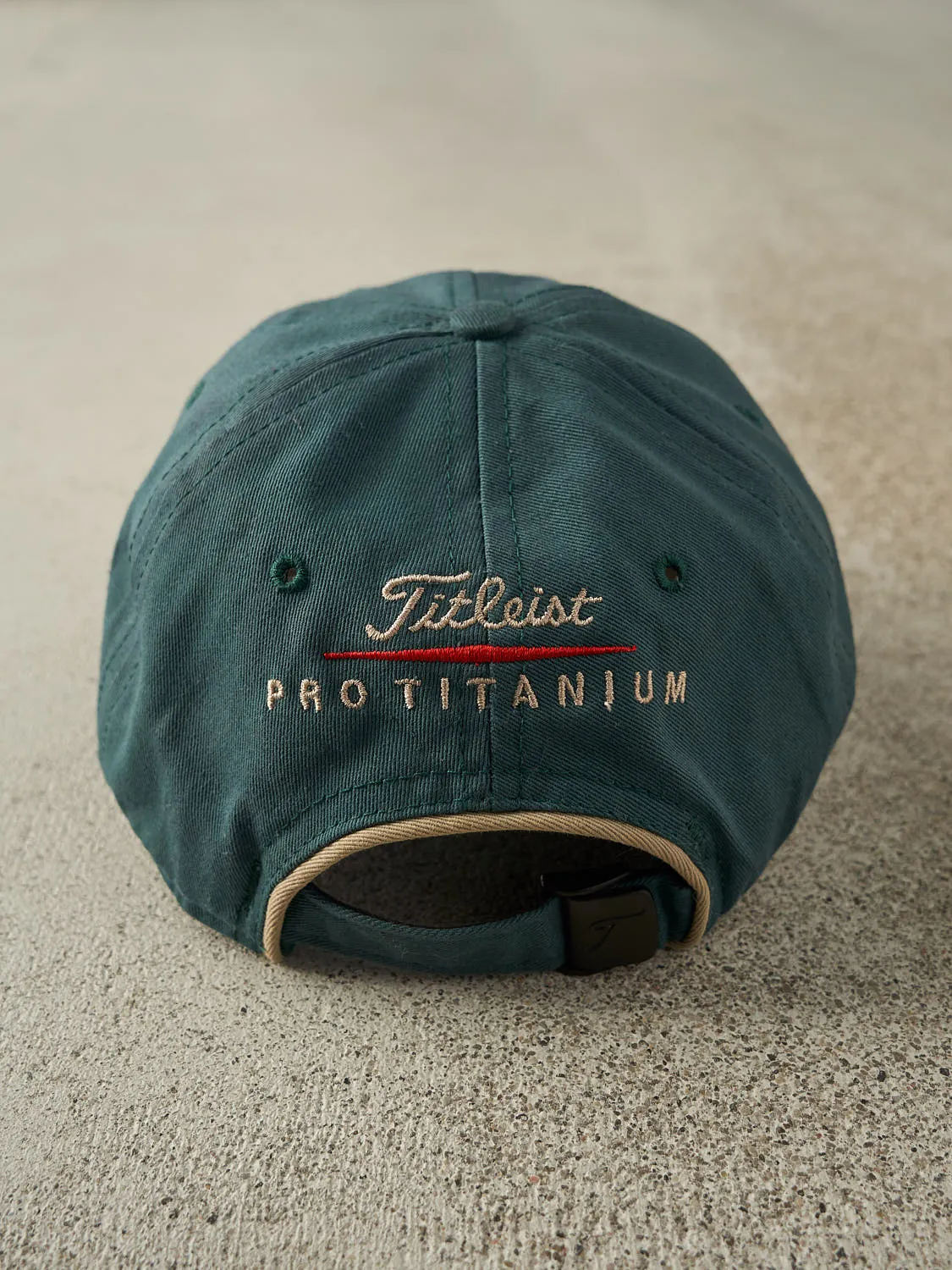 Vintage Y2K Green Titleist Embroidered Strapback (O/S) sold by Rebalance Vintage product image thumbnail 4