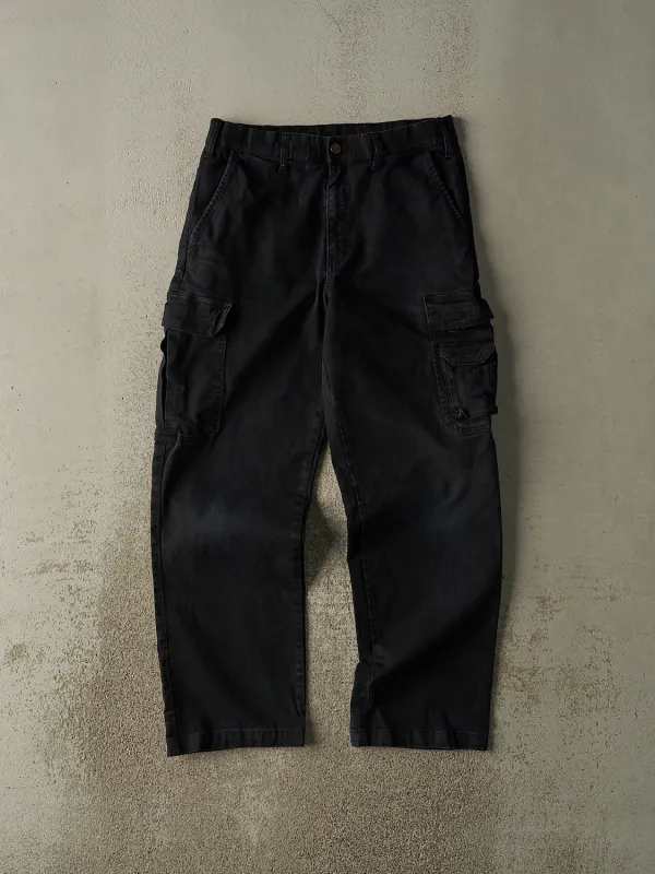 Vintage Y2K Black Dakota Cargo Work Pants (32x30) sold by Rebalance Vintage