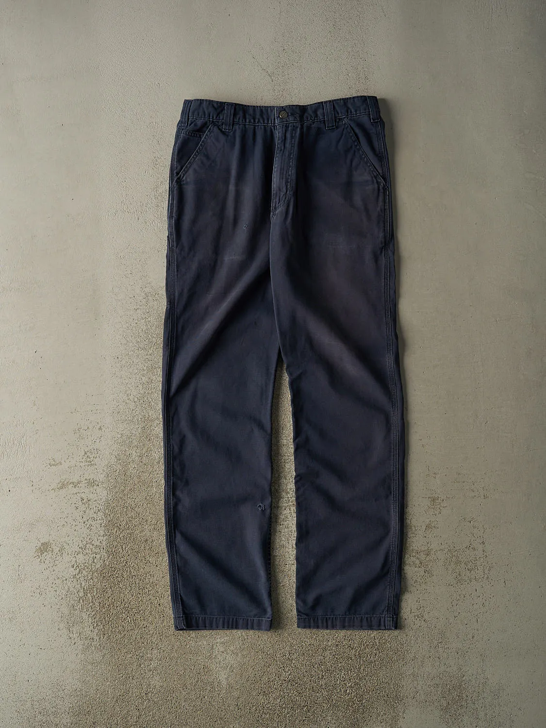 Vintage Y2K Navy Blue Carhartt Work Pants (34x35) sold by Rebalance Vintage