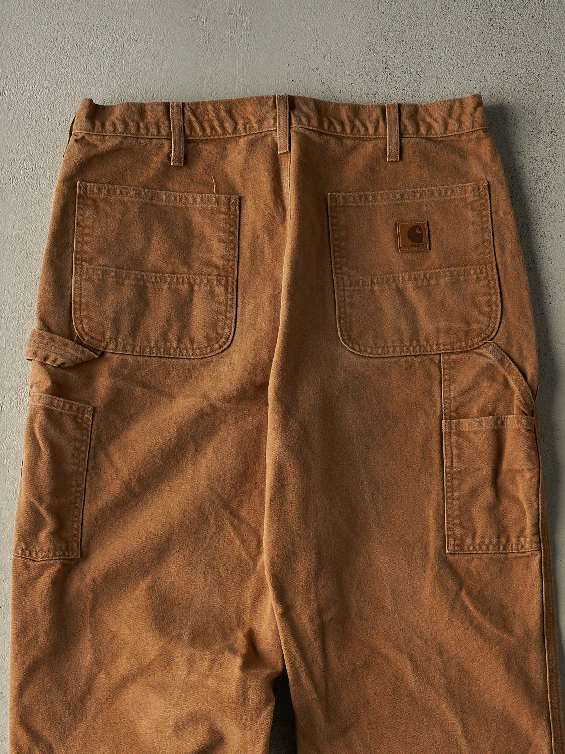 Vintage Y2K Camel Carhartt Carpenter Pants (35x35) sold by Rebalance Vintage product image thumbnail 4