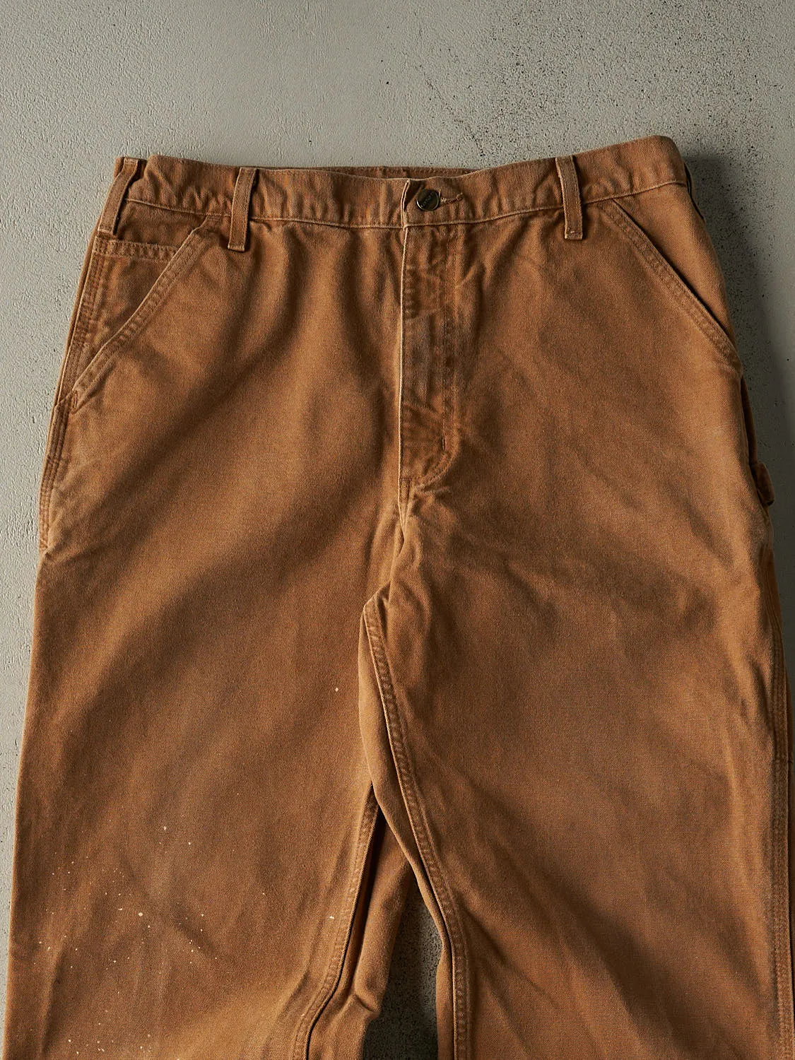 Vintage Y2K Camel Carhartt Carpenter Pants (35x35) sold by Rebalance Vintage product image thumbnail 3