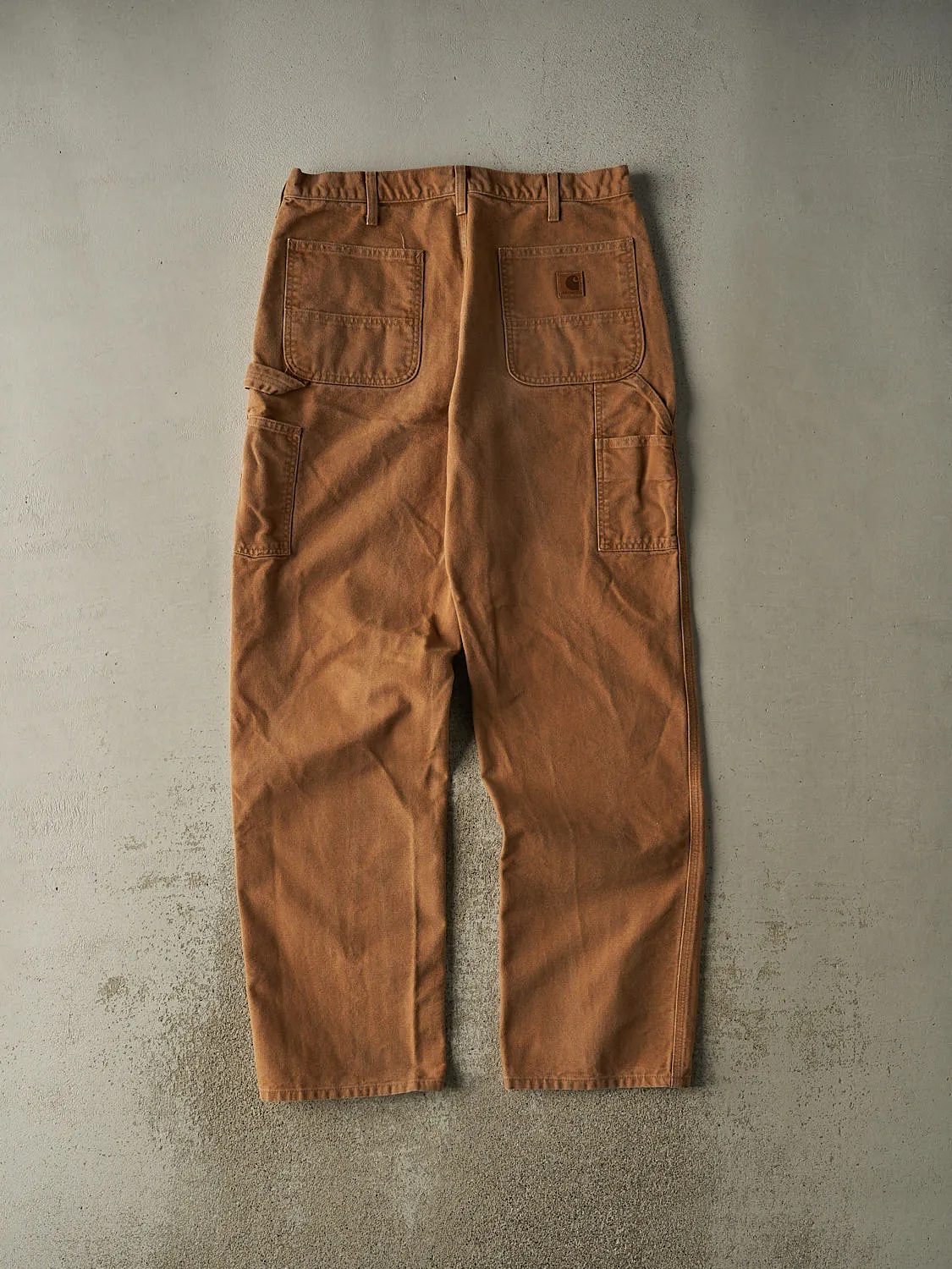 Vintage Y2K Camel Carhartt Carpenter Pants (35x35) sold by Rebalance Vintage product image thumbnail 2