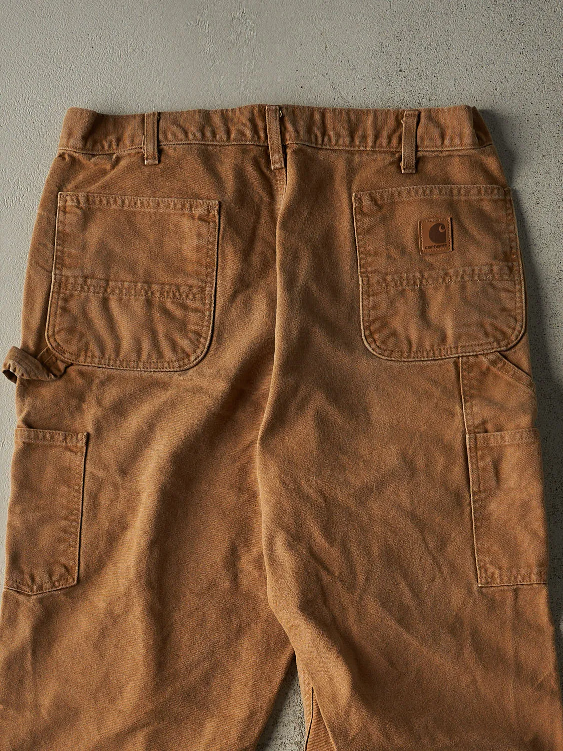 Vintage Y2K Camel Carhartt Carpenter Pants (34x34.5) sold by Rebalance Vintage product image thumbnail 4