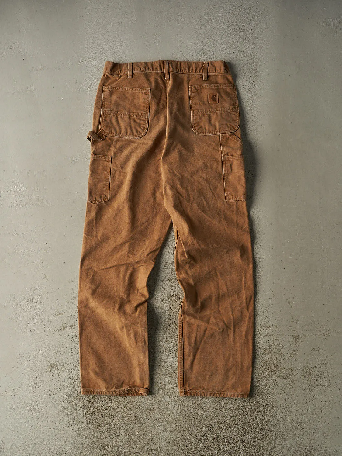 Vintage Y2K Camel Carhartt Carpenter Pants (34x34.5) sold by Rebalance Vintage product image thumbnail 2
