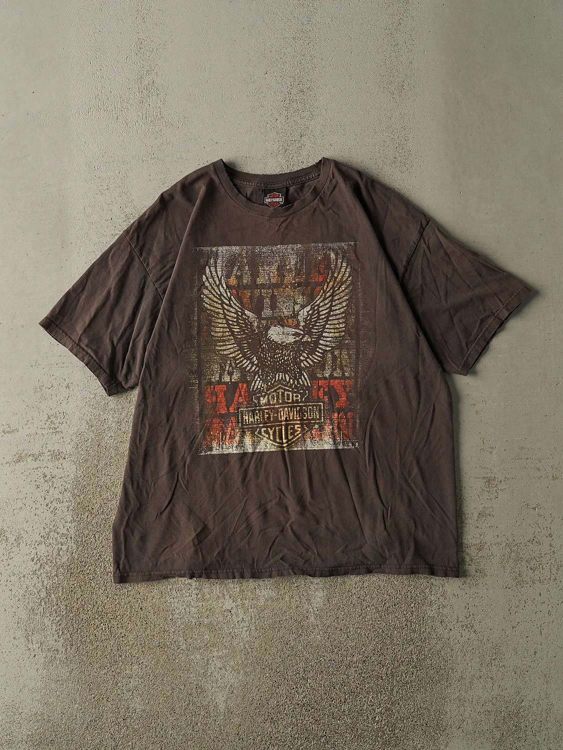 Vintage Y2K Charcoal Grey Harley Davidson Barrie ON Tee (L/XL) sold by Rebalance Vintage
