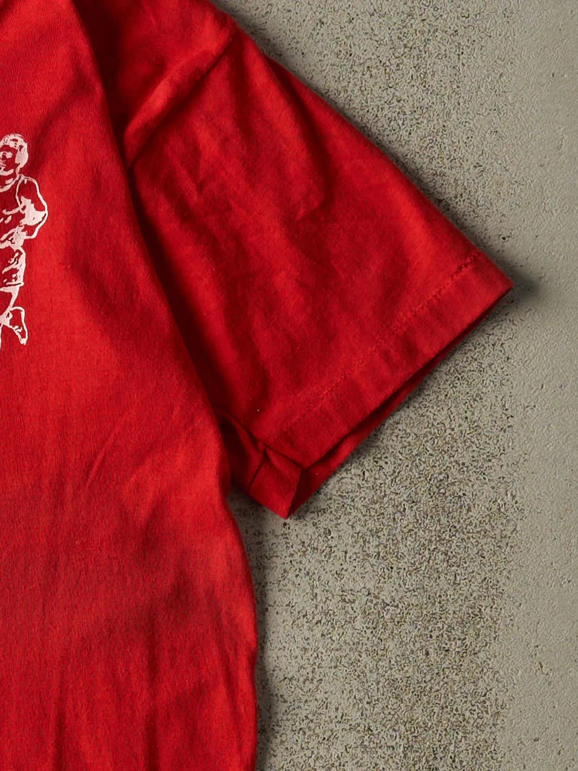 Vintage 86' Red Run For Fun Single Stitch Tee (XXS) sold by Rebalance Vintage product image thumbnail 4