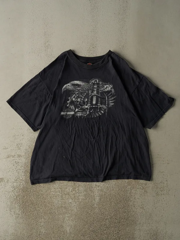 Vintage 05' Black Harley Davidson Terre Haute IN Tee (XL/XXL) sold by Rebalance Vintage