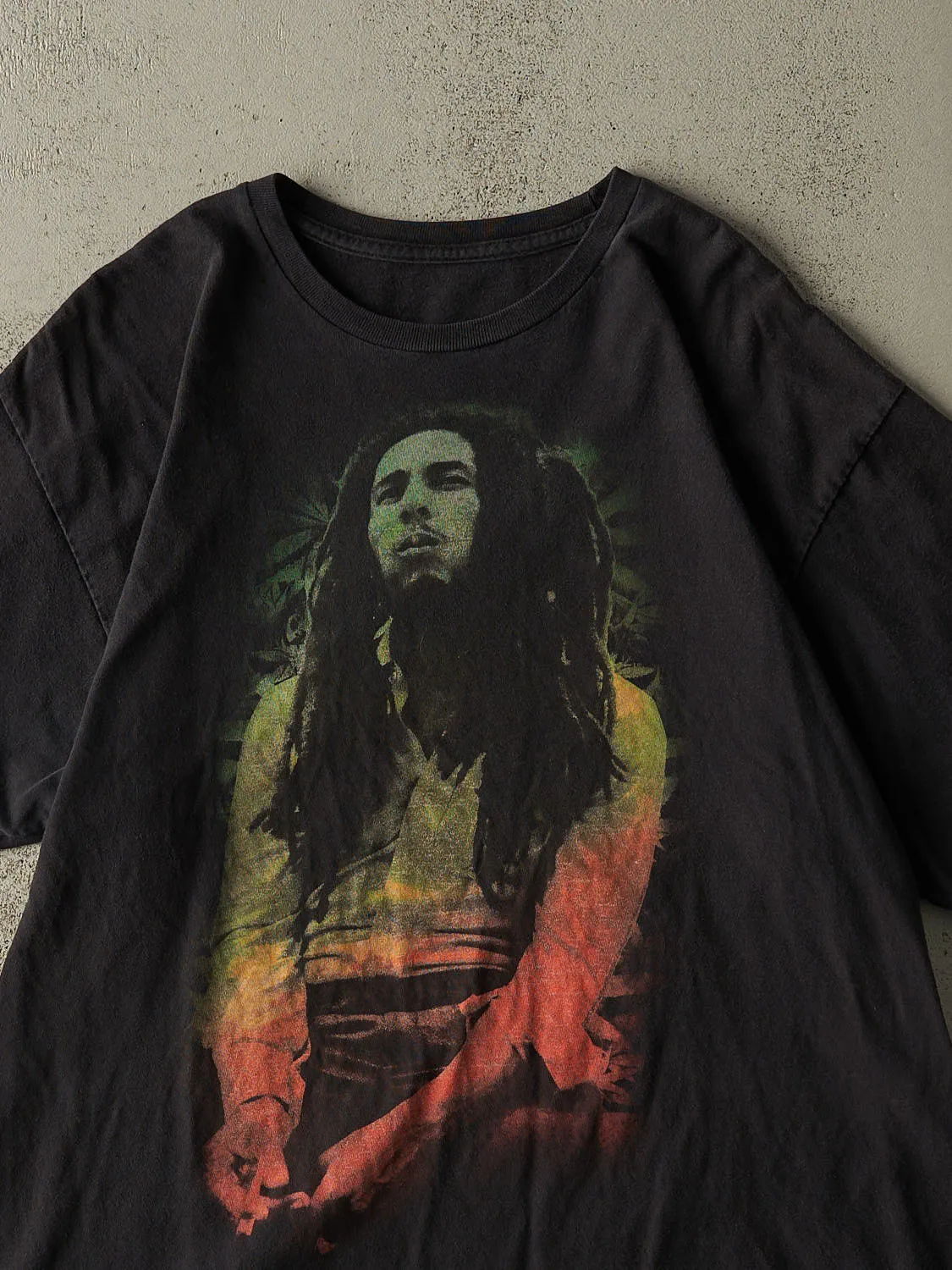 Vintage Y2K Black Bob Marley Tee (L/XL) sold by Rebalance Vintage product image thumbnail 2