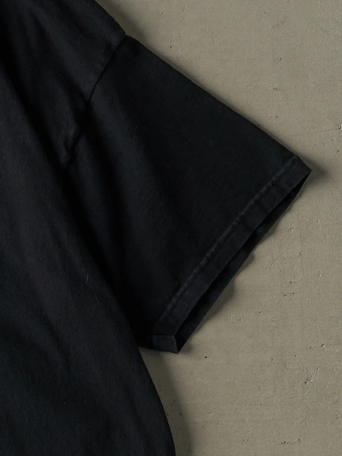 Vintage Y2K Black "Tell Your Boobs" Slogan Tee (XL) sold by Rebalance Vintage product image thumbnail 4