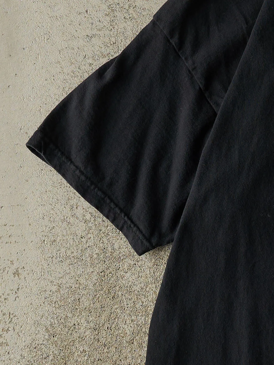 Vintage Y2K Black "Tell Your Boobs" Slogan Tee (XL) sold by Rebalance Vintage product image thumbnail 3