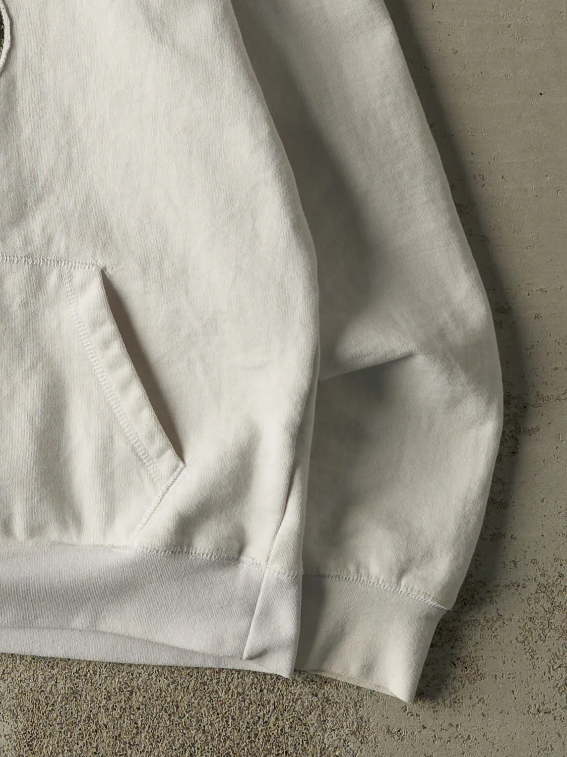 Vintage Y2K White Browning Embroidered Logo Hoodie (M) sold by Rebalance Vintage product image thumbnail 4