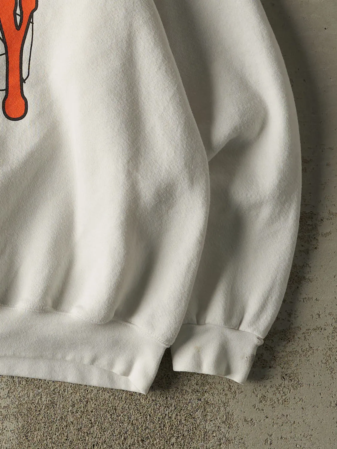 Vintage 94' White "Give Me The Damn Candy" Slogan Crewneck (XL) sold by Rebalance Vintage product image thumbnail 4