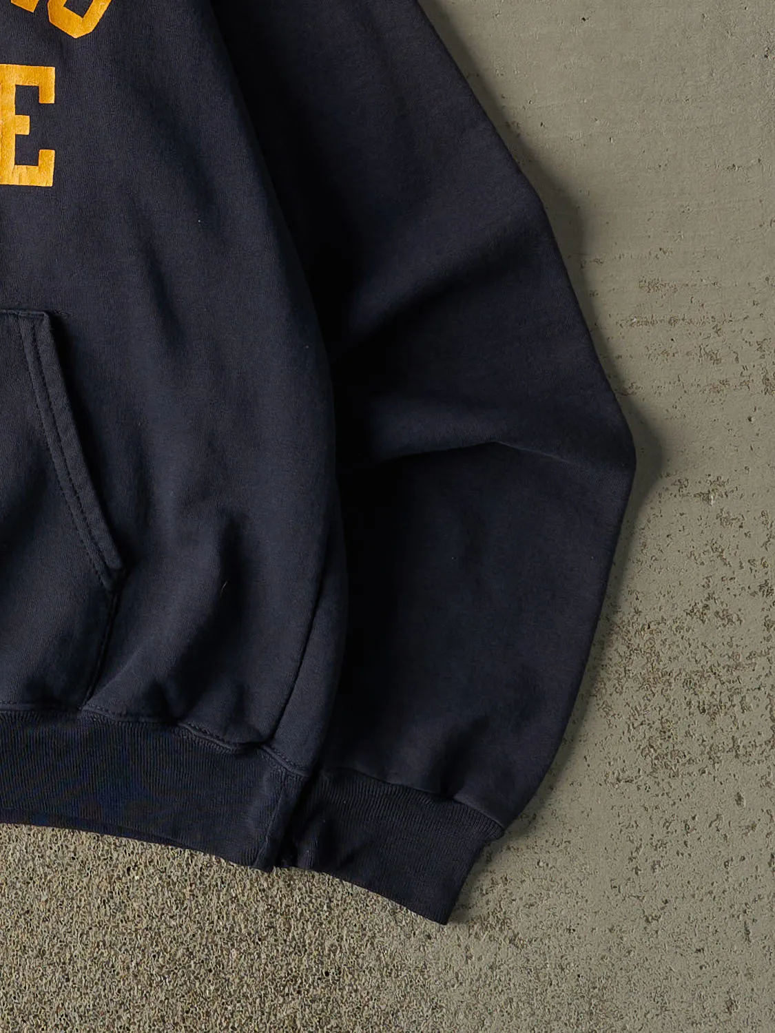 Vintage 90s Navy Blue Champion Fort Lewis College Hoodie (XS/S) sold by Rebalance Vintage product image thumbnail 4