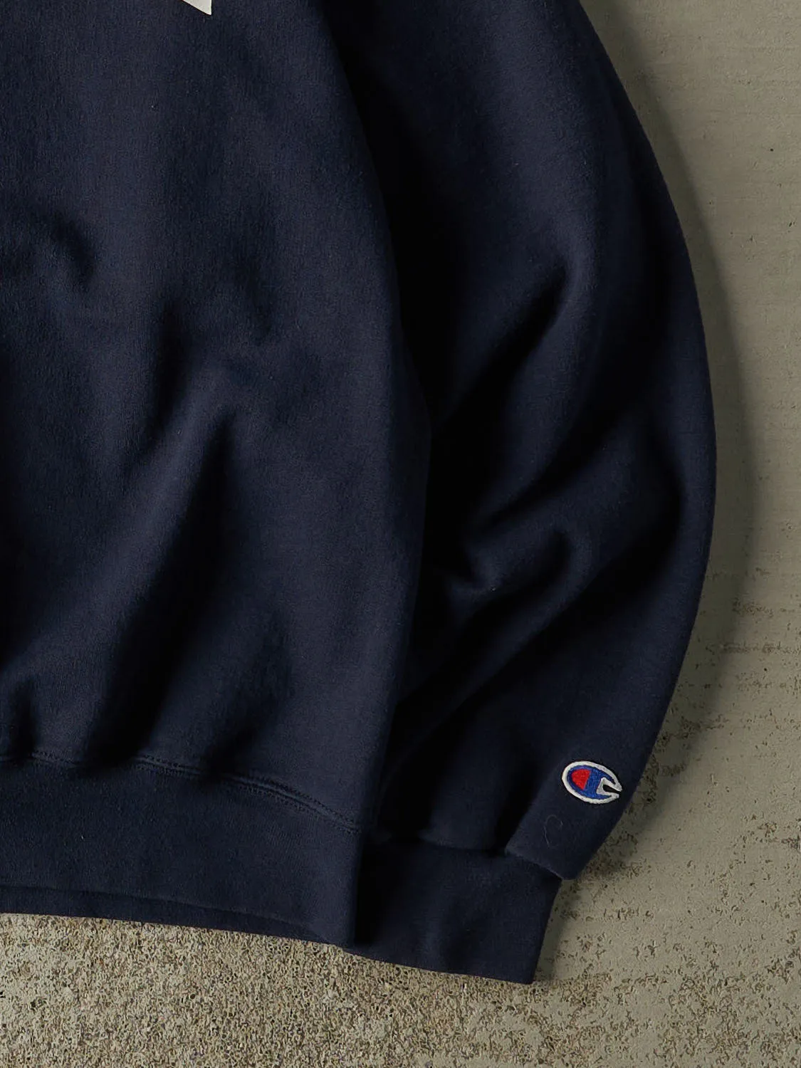 Vintage 90s Navy Blue Champion Seattle Crewneck (S/M) sold by Rebalance Vintage product image thumbnail 3