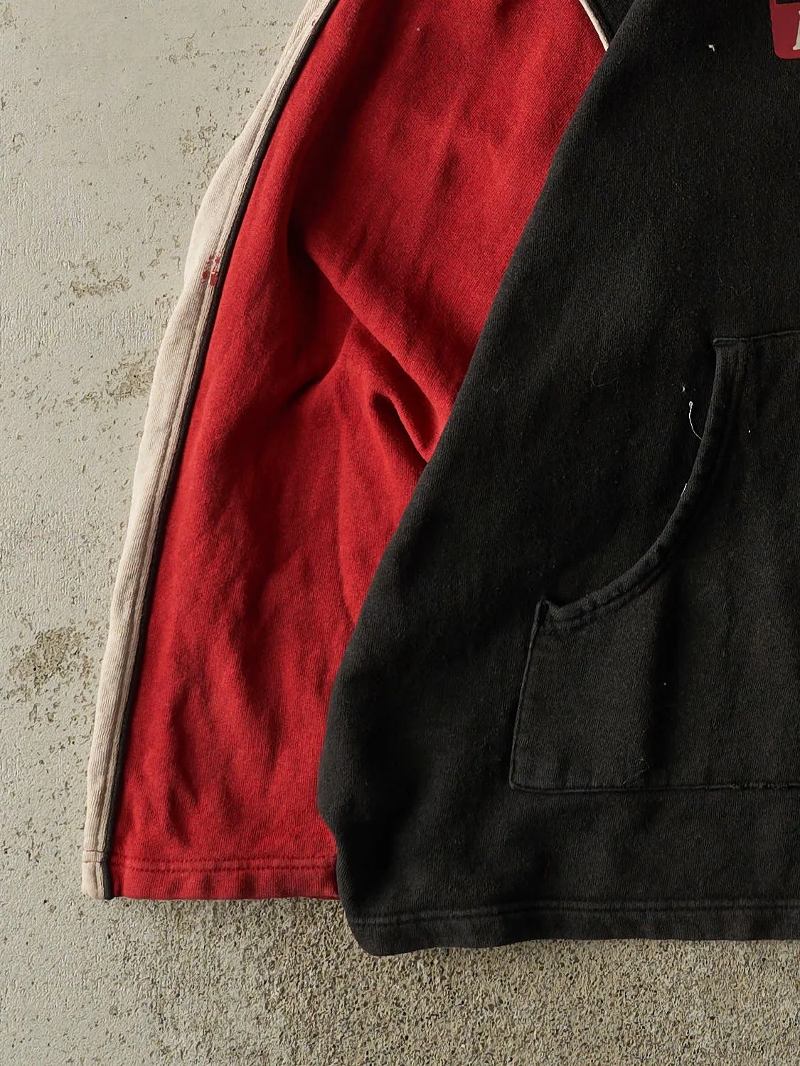 Vintage 90s Black & Red Wilson Hoodie (XL/XXL) sold by Rebalance Vintage product image thumbnail 3