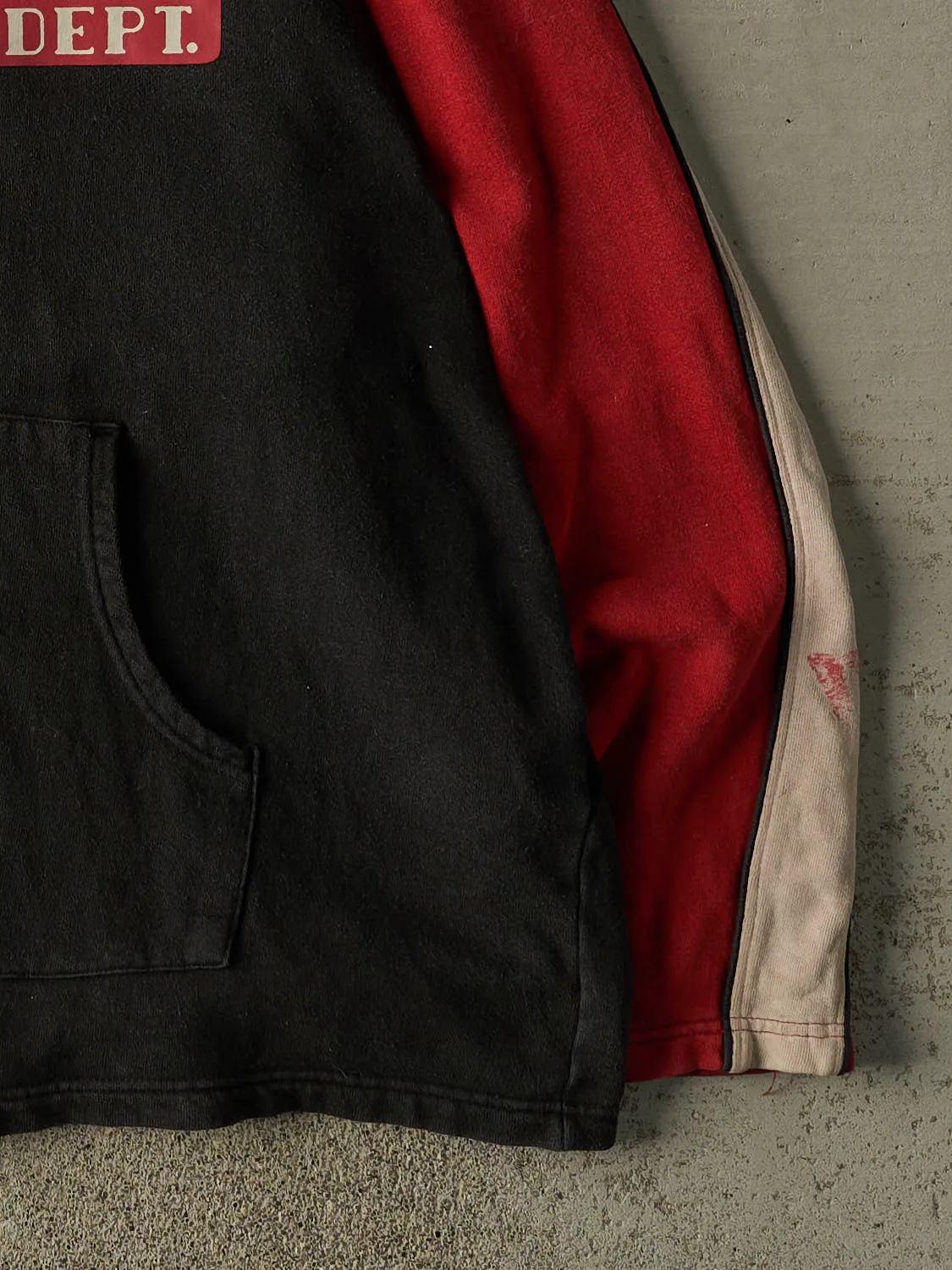 Vintage 90s Black & Red Wilson Hoodie (XL/XXL) sold by Rebalance Vintage product image thumbnail 4