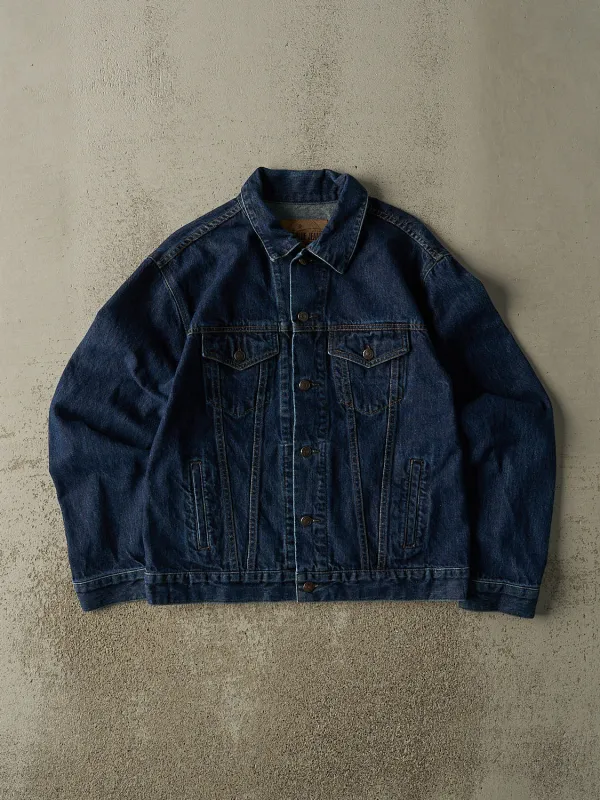 Vintage 90s Dark Wash Gap Jean Jacket (S/M) sold by Rebalance Vintage