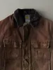 Vintage 90s Chocolate Brown Carhartt Arctic Jacket (M/L) sold by Rebalance Vintage
