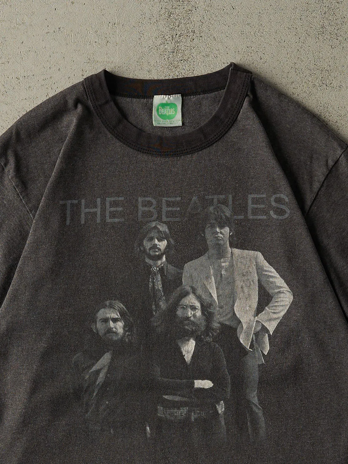 Vintage 05' Charcoal Grey The Beatles Ringer Tee (S/M) sold by Rebalance Vintage product image thumbnail 2