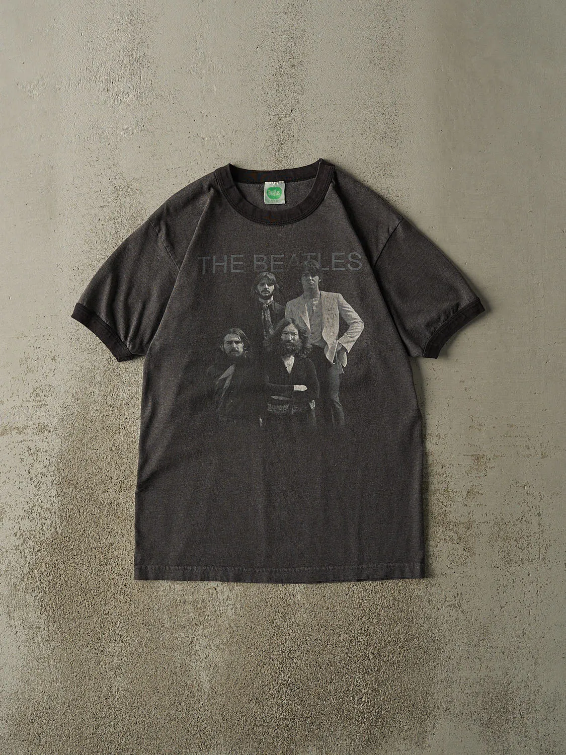 Vintage 05' Charcoal Grey The Beatles Ringer Tee (S/M) sold by Rebalance Vintage