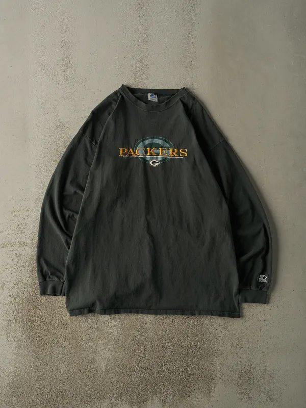 Vintage 90s Green Green Bay Packers Embroidered Long Sleeve (XL/XXL) sold by Rebalance Vintage