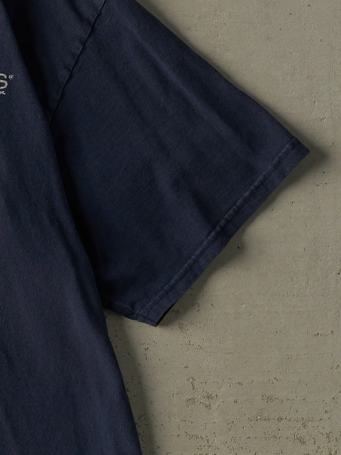 Vintage 90s Navy Blue Toronto Maple Leafs Tee (L/XL) sold by Rebalance Vintage product image thumbnail 4