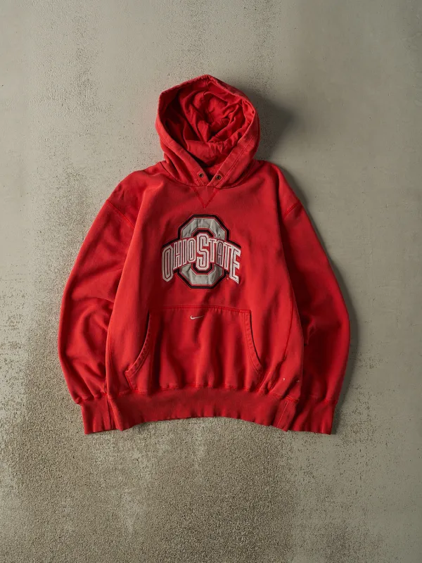 Vintage 90s Sun Faded Red Ohio State x Nike Embroidered Hoodie (M/L) sold by Rebalance Vintage