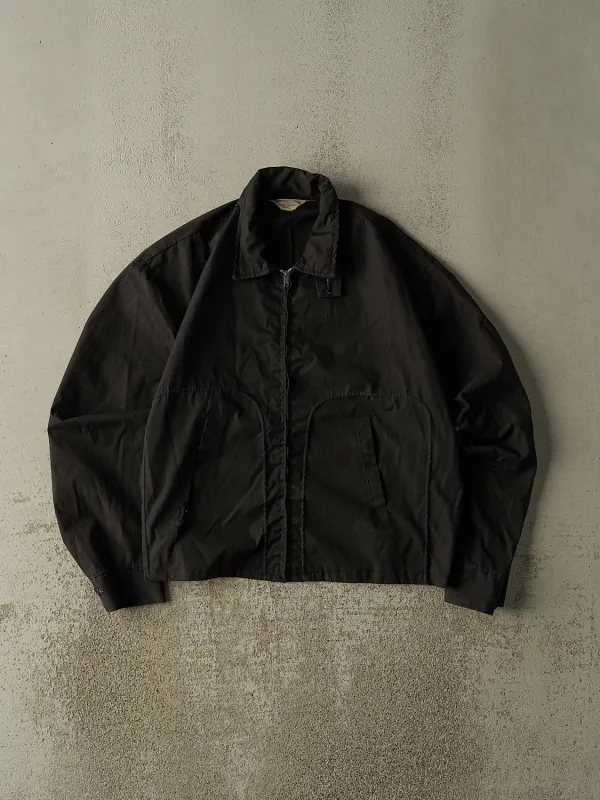 Vintage 70s Black Lightweight Work Jacket (S/M) sold by Rebalance Vintage